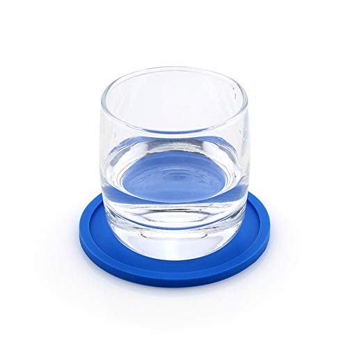 Dessous de verre en silicone antidérapant isolant thermique pour préserver vos meubles en bois