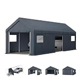 MFSTUDIO 13x24ft Portable Carport
