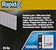 Rapid 5001362 ministifte Typ 23P, 35mm nägel ohne kopf 23Ga, 10 Stk., für druckluftnagler