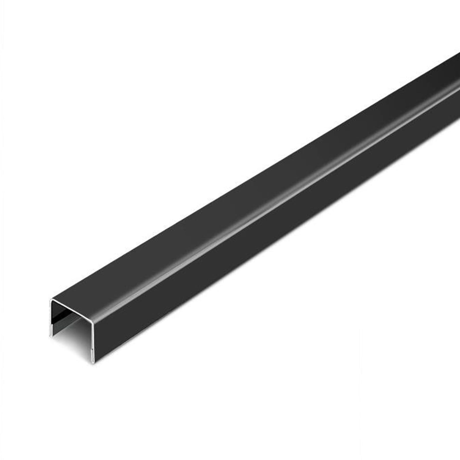 Cqcqc Black Cable Trunking Cable Trunking, Self-Adhesive Cable Hider, Hide Wires Cable Tidy, 1M Long, Cable Management For Home Office(,10X10mm)
