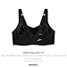 Brooks Women's Underwire Sports Bra for High Impact Running, Workouts & Sports with Maximum Support - Black - 34 D
