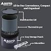 طقم طهي SOTO ThermoLite خفيف الوزن للتخييم والتخييم الرياضي والهواء الطلق والمشي لمسافات طويلة، ومعدات طهي للتخييم للتخييم والمشي لمسافات طويلة
