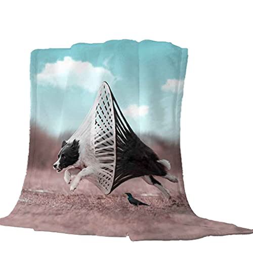 Couverture flanelle microfibre 130x150cm jeté de lit imprimé