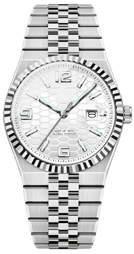 Montre en acier inoxydable BESTKANG classique pour homme élégant