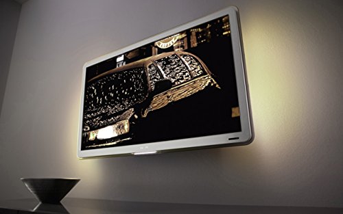 Inspired LED Home Theater Accent Lighting | LED Backlight TV Normal Bright Cool White Large Kit: Recommended for Flat Screen TVs up to 85