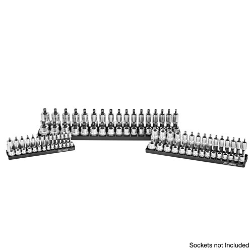 OEMTOOLS 22211 3 Piece Socket Tray Set, 90 Metric Socket Holder Set, Black, 3-Piece Metric - Image 4