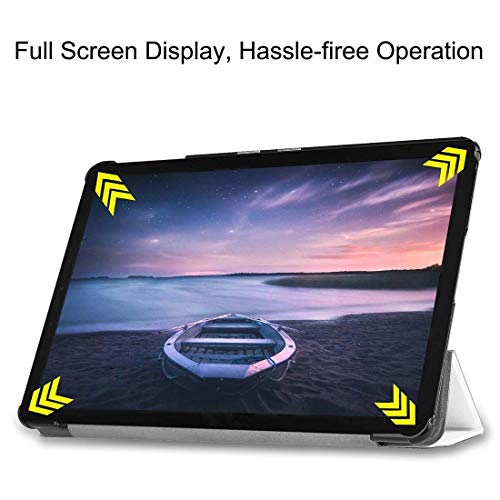 Couverture shell Galaxy Tab S4 avec trois pliant support stable