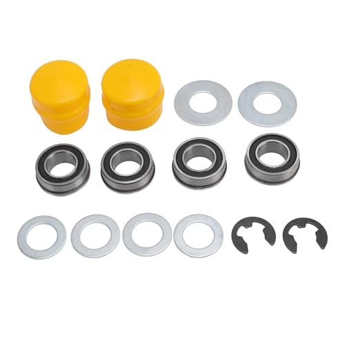 Kit de rodamientos de rueda delantera banapoy para solucionar holguras con 14 piezas