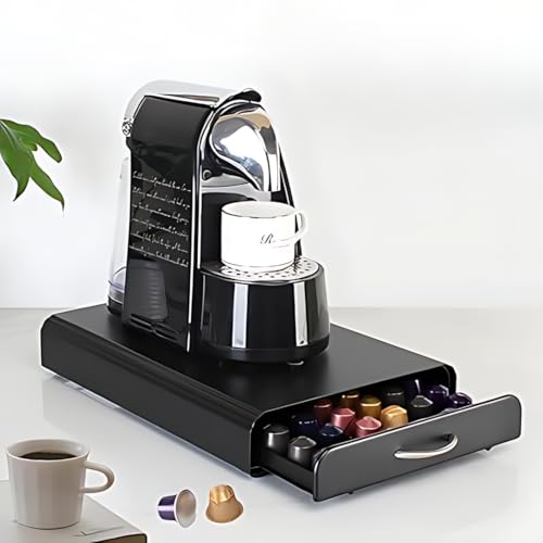 Generic WomenWonders 50-Cup Coffee Pod Holder & Storage Drawer | Nespresso Pod Holder | Kitchen Storage & Organization, Home Storage Essentials