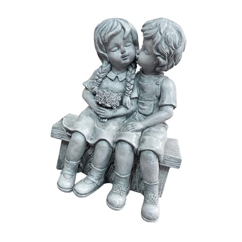 Statue de jardin en résine extérieure pour maison
