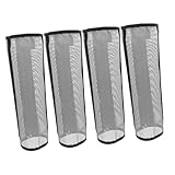 UTHCLO 4 Stück Mesh Fliegengamaschen für Pferde Atmungsaktives Netzdesign Schutz vor Fliegen...