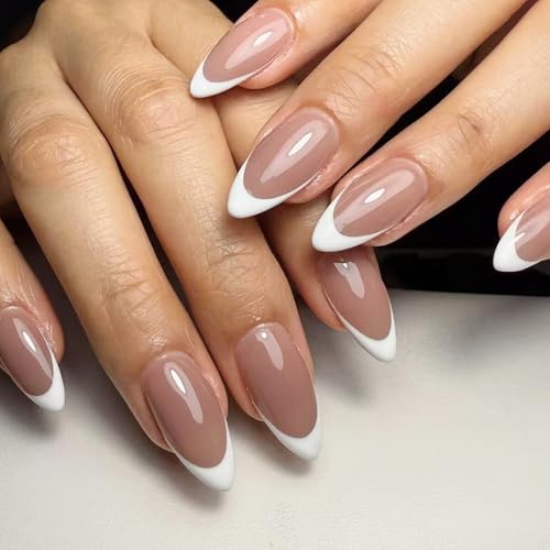 1ZbgOmber Press On Nails Onew On Nails French Tips Fake Nails Acrylic Artational Nails Gradients False Nails Womens Omber Press 