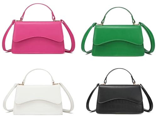 Image of SHUIANGRAN Stylish and Simple Crossbody Bag Small Square bag Purses for Women Satchel Shoulder bag Bag Purse