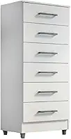 Comoda Helena 6 Gav Branco