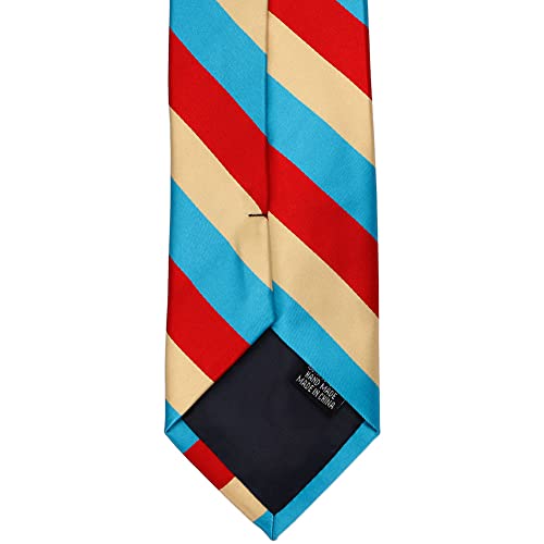 Image of tiemart Men's Striped Tie Standard Length
