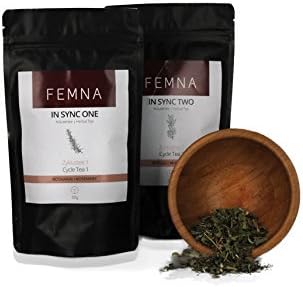 in Sync Herbal Tea - Harmonising Blend of Herbs to get Your Period Back in Swing - Naturally stimulating Herbs to get You Back on Track and Back in sync | FEMNA - Natural Well-Being for Women 50 g
