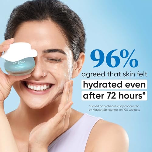 Dot & Key 72HR HYDRATING GEL + Probiotics Moisturizer for Face | With Hyaluronic Acid, Kombucha & Rice Water | Lightweight gel Moisturizer | For... - Image 4
