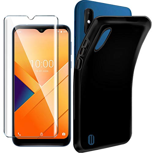 HYMY Cover + Vetro Temperato per WIKO Y81 (6.2)