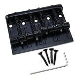 fender precision bass bridge upgrade Ponte basso conduttivo: adottando la tecnologia avanzata di galvanostegia, il ponte nero a 4 corde è conduttivo. Rispetto ai tradizionali ponti bassi a 4 corde, questo ponte per bassi offre un'intonazione più accurata e un tono più bilanciato