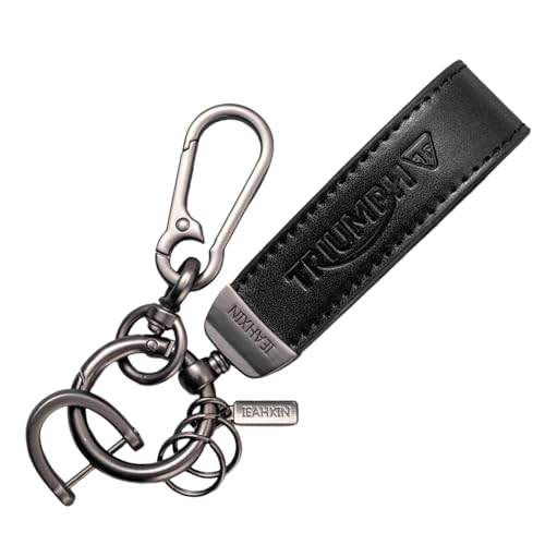 Porte Clés Moto pour Triumph Trident 660 Tiger 900 850 800 Porte Clef avec Logo Porte Clé Motard Design Élégant Anneau de Clé Accessoire Moto...