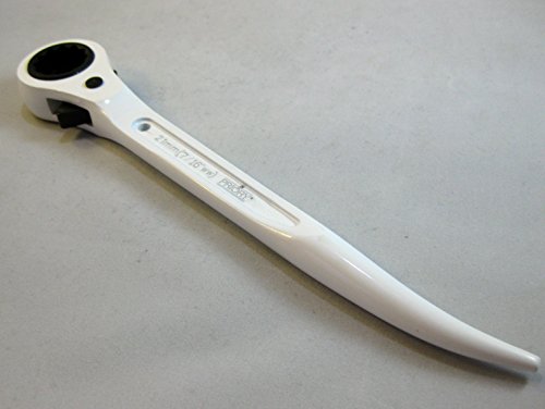 Image of UK PRIORY Scaffold/Scaffolder 19mm and 21mm 7/16 Quality Steel Podger Ratchet