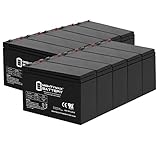 12V 8Ah Replacement Battery Compatible with Power Patrol SLA1079-10 Pack