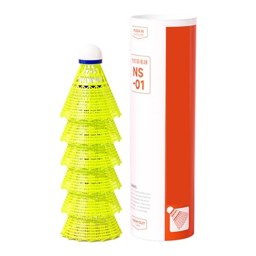 Flyerバドミントンシャトル12個入り耐久性安定性抜群 室内外練習用　4ダース Flyerバドミントンシャトル12個入り 長持ち耐久性安定性抜群