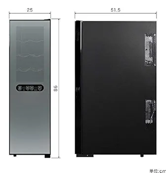 ワインセラー セパレート2段式16本　ペルチェ方式 タッチパネル UVカット Amazon.co.jp: ottostyle.jp ワインセラー セパレート2段式