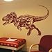 Produktbild amazing sticker Dinosaurier Kunst Wand Zitate Aufkleber/Wandtattoo/Aufkleber, Violett, L