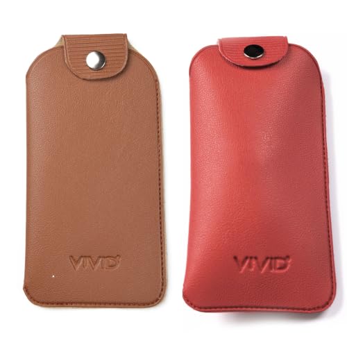 Image of Unisex Specs Self Button Eyewear Dabbi Artificial Leather Soft Case Cover