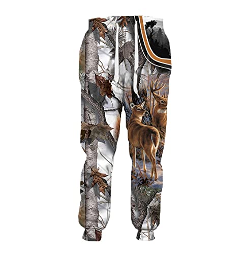 Pantalon de jogging Harajuku unisexe style hip-hop imprimé 3D