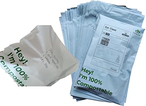 Compostal 100 x 15 * 22cm Compostable Mailing Bags Parcel Poly Mailer Mail Bag