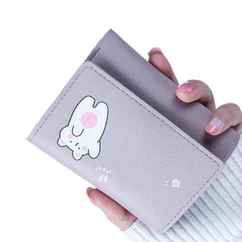 NVOQILIN Monedero de piel sintética de estilo coreano, monedero pequeño, monedero...