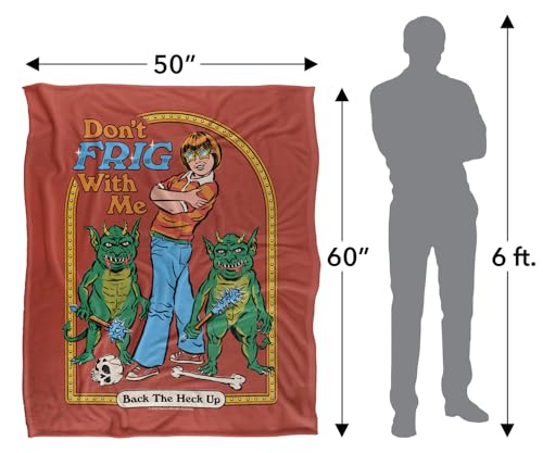 Plaid Steven Rhodes Dont Frig with Me : le cadeau idéal pour les fans d'humour noir