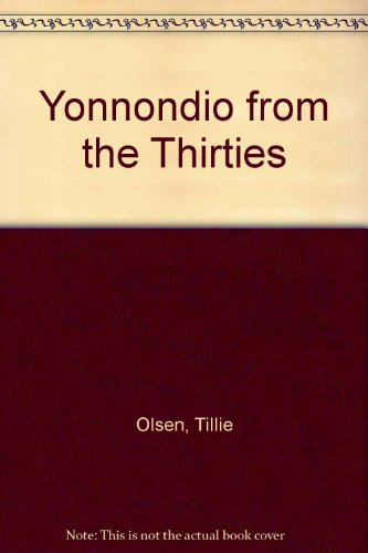 Yonnondio from the Thirties 0844660892 Book Cover