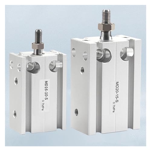 Cylindre d'outils pneumatiques MD multi-position à course 50 mm fluide - 7