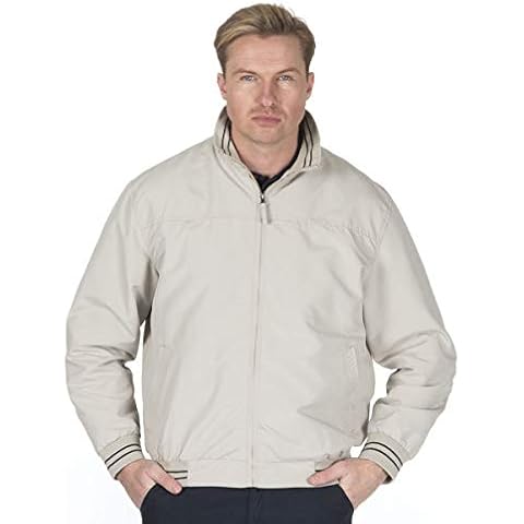 Magneto Men's Microfibre Bomber Jacket with Pockets Cover