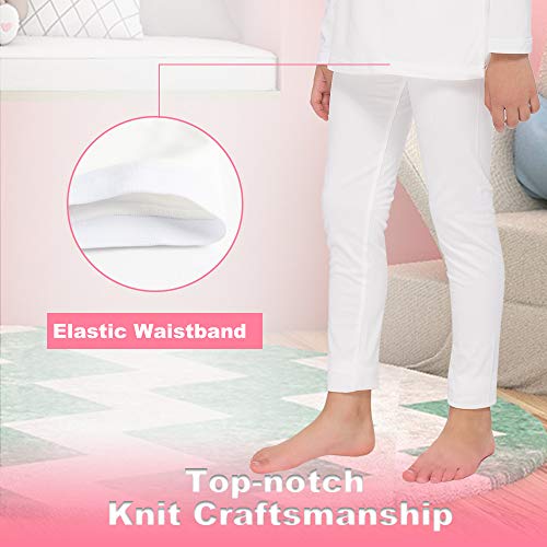 MANCYFIT Thermal Pants for Girls Fleece Lined Leggings Long Underwear Bottoms4