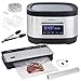 Produktbild ONVAYA® Sous Vide Garer mit Vakuumierer | Vakuumgarer für die schonende Zubereitung von Fisch, Fleisch & Gemüse | Vakuumiergerät für trockene und feuchte Lebensmittel