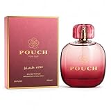 EGREEN MART Pouch Blush Rose Perfume for Women Eau de Parfum 100ml (3.4 Fl Oz) – Long Lasting Sweet Rose Floral Fragrance – Feminine Romantic Scent Spray – Everyday & Evening Perfume Gift for Her