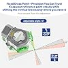 Huepar Pro Niveau Laser Nouveautés 2026 Pivotant Autour d’un Point avec Base Rotative, Niveau Laser Vert 360 autonivelant, Rechargeable, Télécommande Précision ±2 mm Mode Impulsion Usage Professionnel