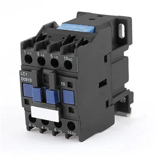Contactor de CA LC1-D0910 de 3 polos con bobina de 220V-240V y 25A