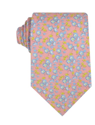Image of OTAA Floral Necktie Casual Ties for Men - Perfect Neck Tie for Groomsmen Wedding Ties or Formal Occasions