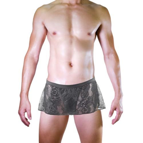 Men's Sissy Floral Skirt – Sissy Clothes for Men, Mens Skirt Lingerie, Crossdresser Outfits3