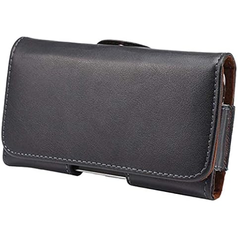 Universal PU Leather Belt Pouch for Large Phones Cover