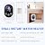 Tankless Water Heater Electric, 110V 3000W Instant Hot Water Heater with Touch Screen & Remote Control, Under Sink for Kitchen/RV/Small Apartment, US Plug Includes - White