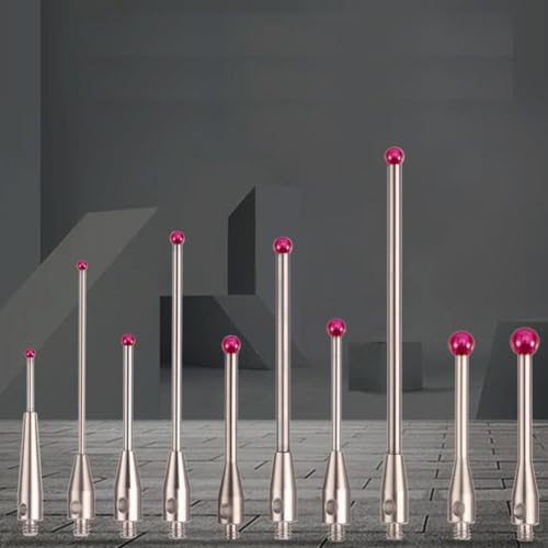 Stylet M2 H1345 avec tête sphérique en rubis pour sonde tactile 3D