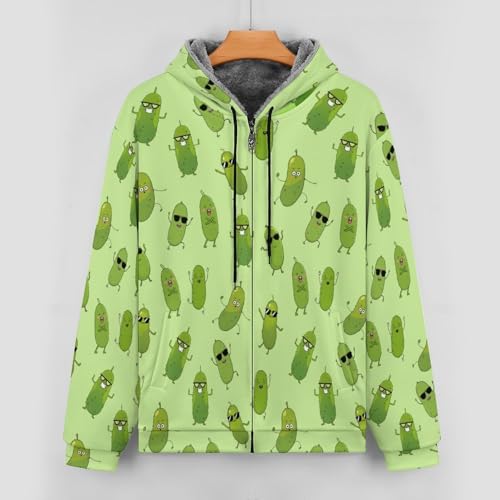 Hoodies for Men Heavyweight Fleece Sweatshirt - Full Zip Up Thick Sherpa Lined Hooded Jackets S-5XL3