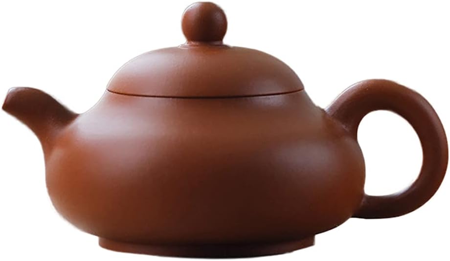 Buy 1 get 1 Yixing Teapot, Hongni Zisha Ruding Pot, Handmade, 150ml/5.079oz