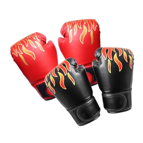 Gants de boxe pour garçon confortables et respirants Anneome 2 paires